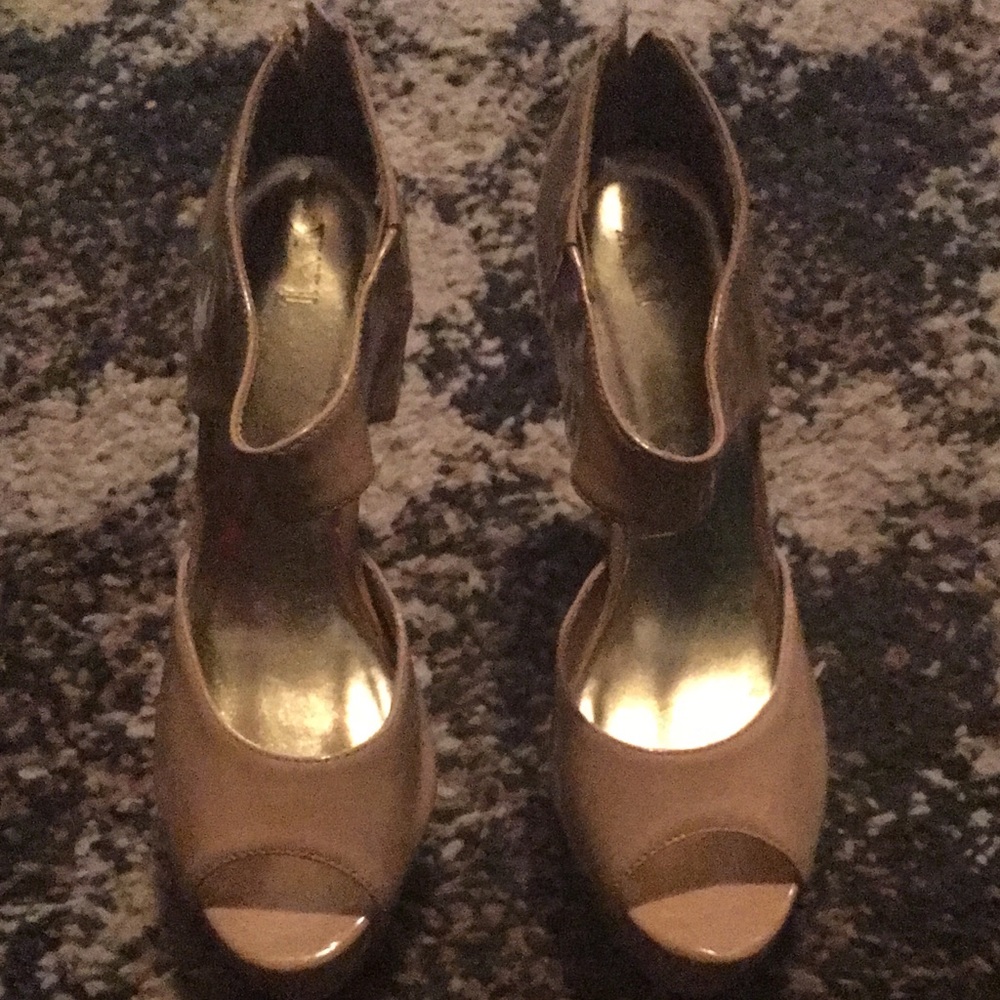 Sexy Tan high heels